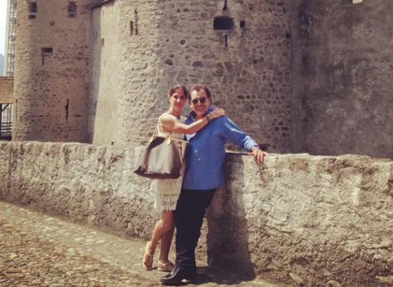 Joan Sebastián junto a su esposa, Alina Espín en 1996. Foto: Instagram