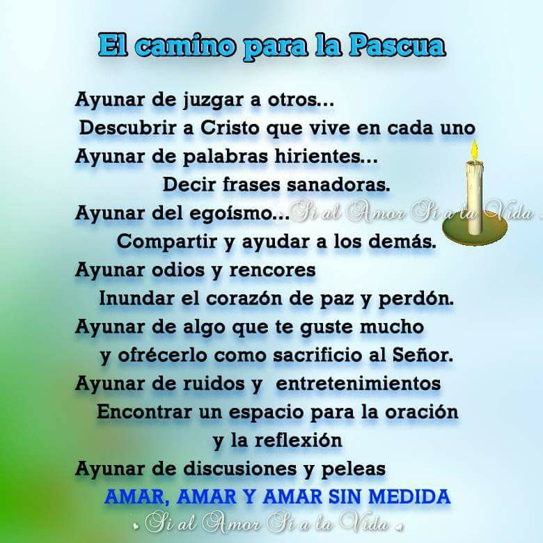 El tiempo de Cuaresma es un momento de reflexión para estar preparado espiritualmente en la Pascua. Foto: Pinterest