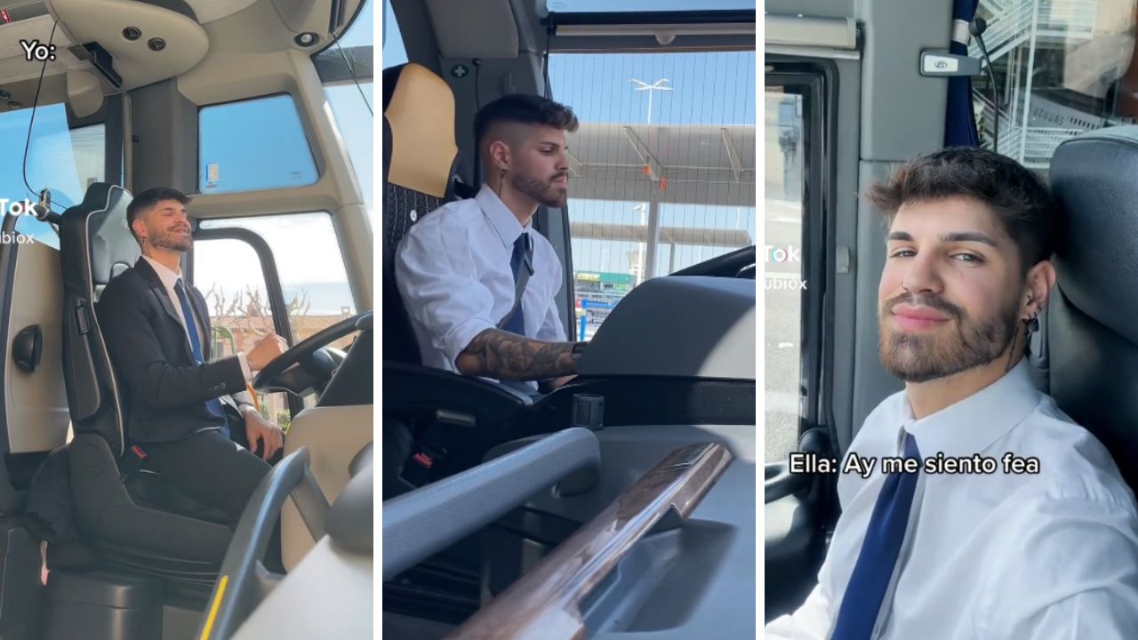Imagen de Álvaro Rubio, el conductor de bus que conquista TikTok