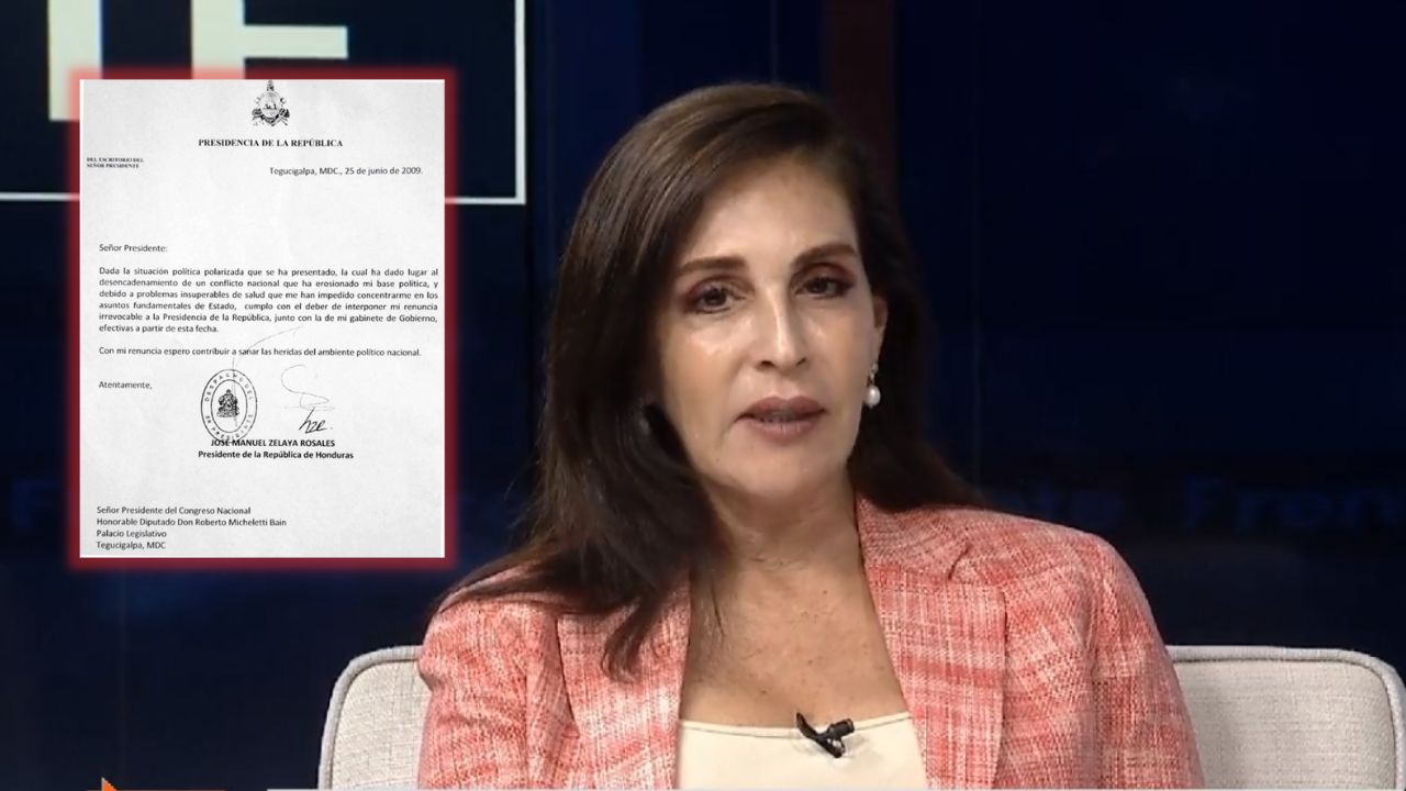 Imagen de Marcia Facussé niega haber firmado falsa renuncia de 'Mel' Zelaya a la presidencia