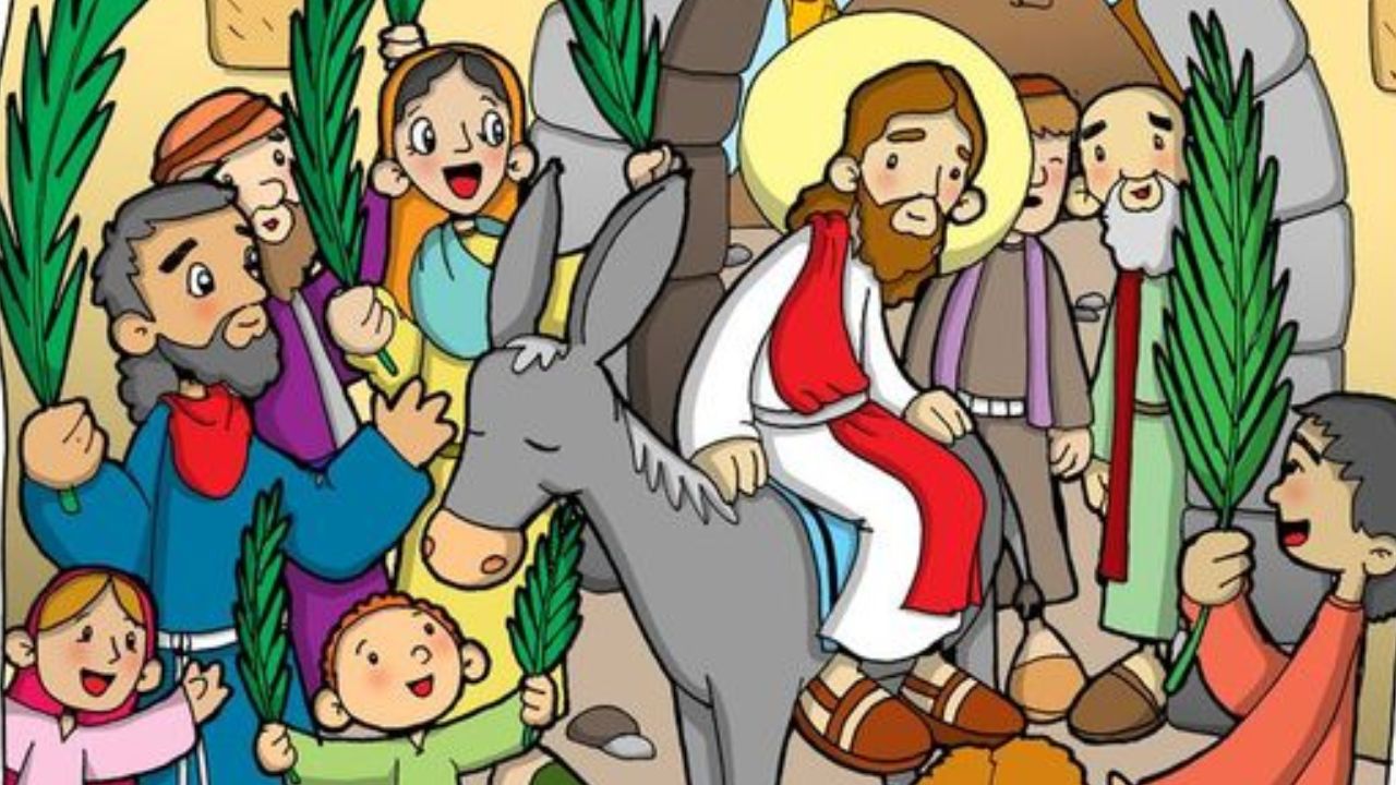 Imagen de ¿Qué se celebra el Domingo de Ramos para niños?, actividad que realizan los pequeños en este día