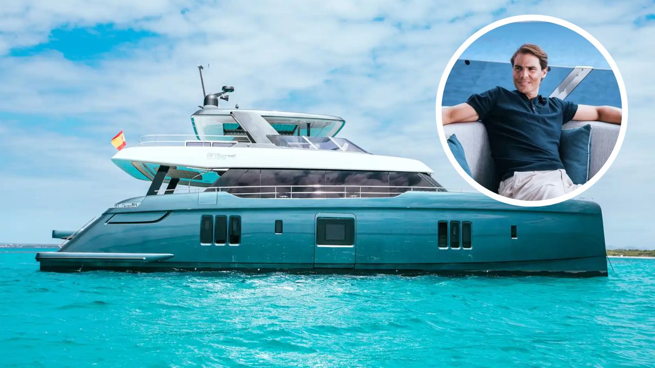 Imagen de Yate de Rafa Nadal, este es el precio del lujoso bote donde vacaciona el tenista