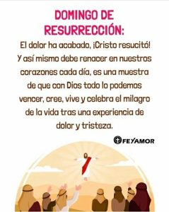 Muchas personas suelen compartir imágenes reflexivas en la Pascua de Resurrección. Foto: Redes sociales