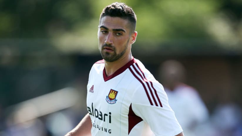Sebastian Lletget comenzó en el fútbol en el West Ham United de Inglaterra. Foto: MLS