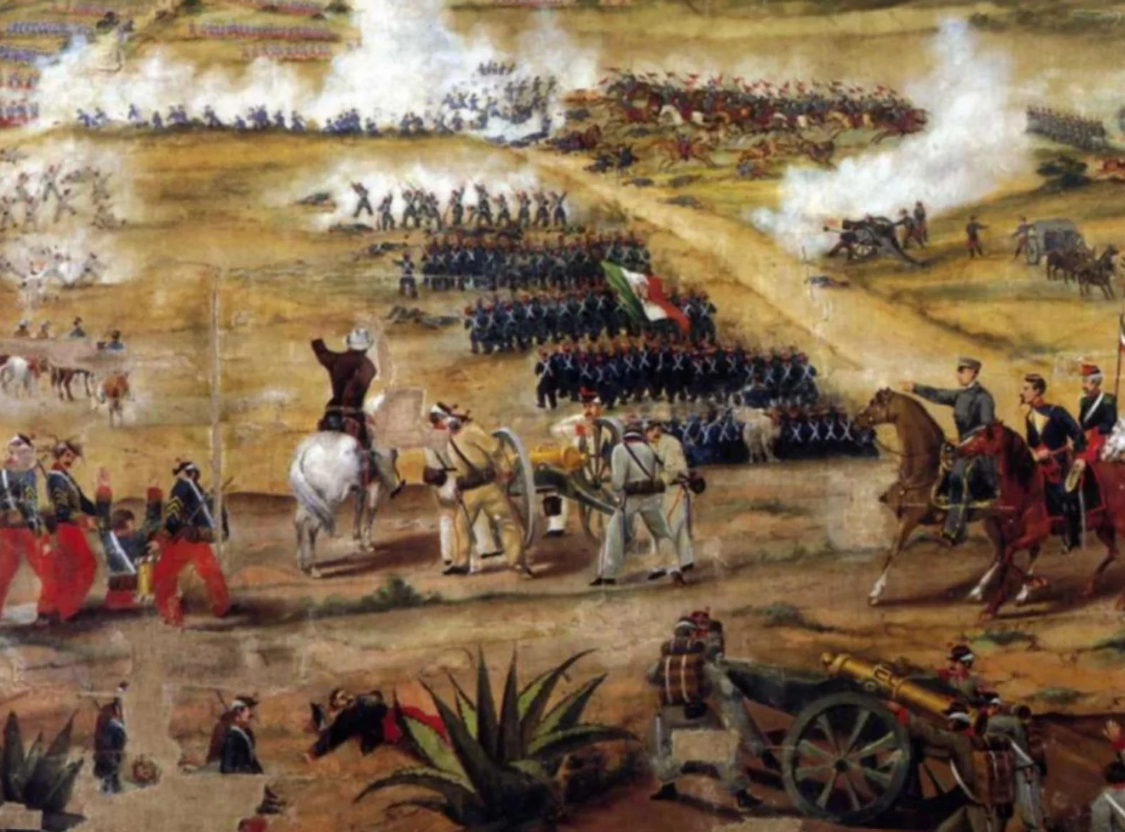 Después de la Batalla de Puebla, los franceses regresaron a México con un ejército de 35,000 soldados. Foto: México Desconocido