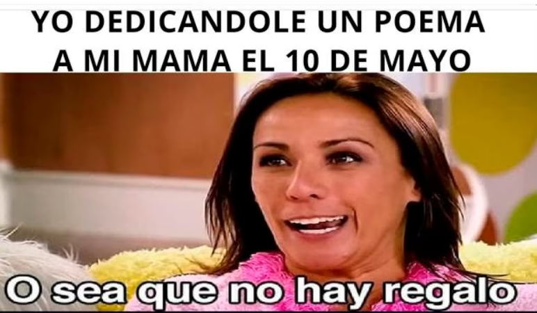 El chiste hace alusión a que las madres esperan un regalo en esta fecha especial. Foto: Depor