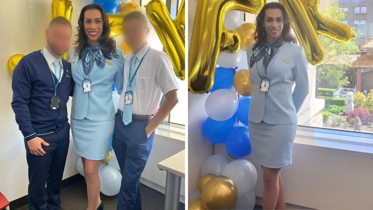 Imagen de Hondureño trans trabaja como aeromoza en una prestigiosa aerolínea