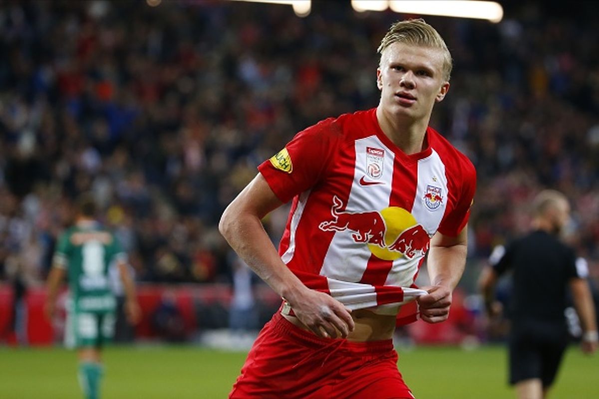 Erling Haaland formaba parte del F. C. Red Bull Salzburgo de Austria cuando le anotó nueve goles a Honduras en el Mundial Sub-20. Foto: DEPOR