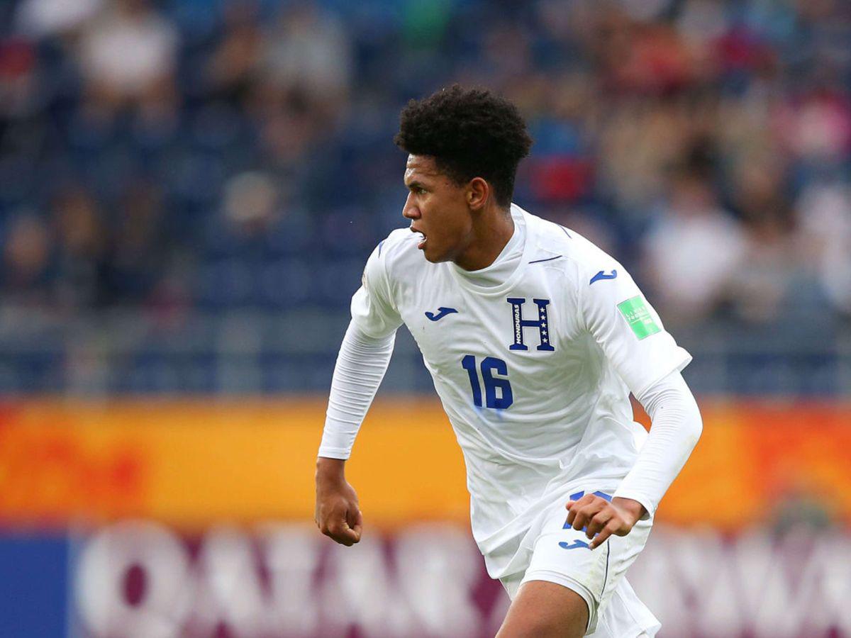 El joven futbolista hondureño ha participado en los Juegos Centroamericanos y del Caribe con la Mini H. Foto: Grupo OPSA