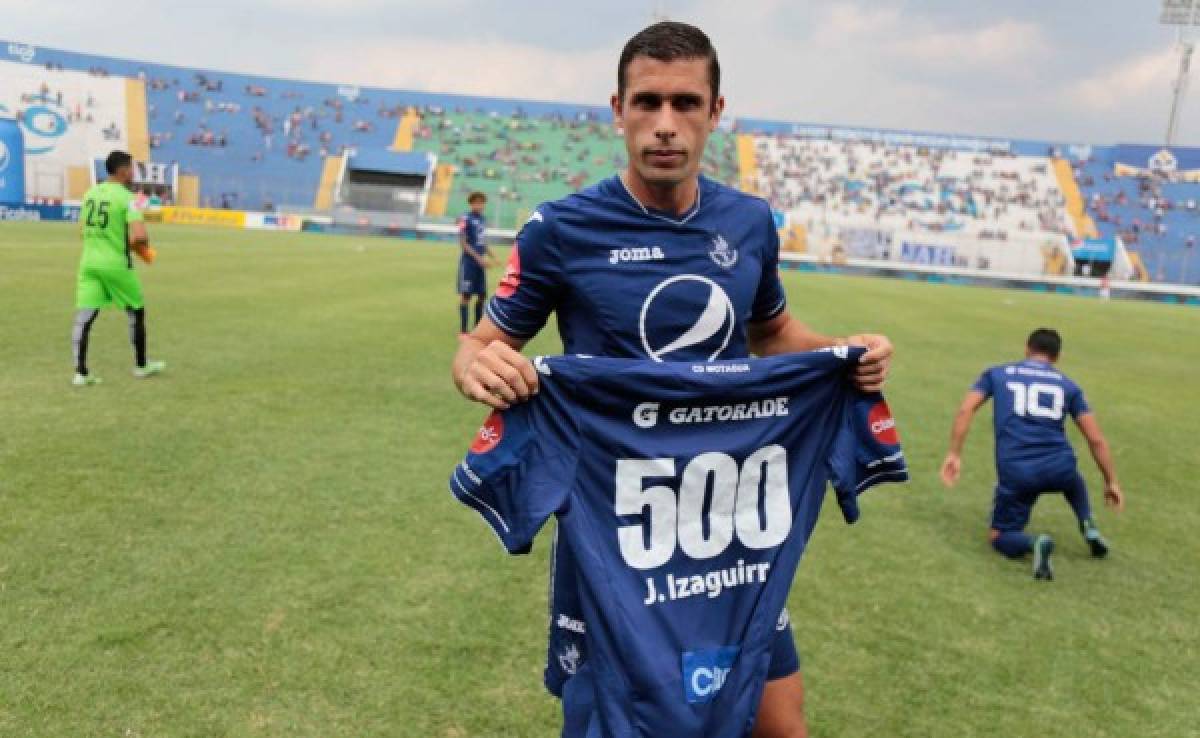 Júnior Izaguirre es uno de los futbolistas con más partidos en la Liga Nacional de Honduras. Foto: Grupo OPSA