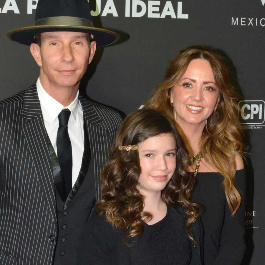 Mía es la primogénita de Erik Rubín y Andrea Legarreta. Foto: MamasLatinas