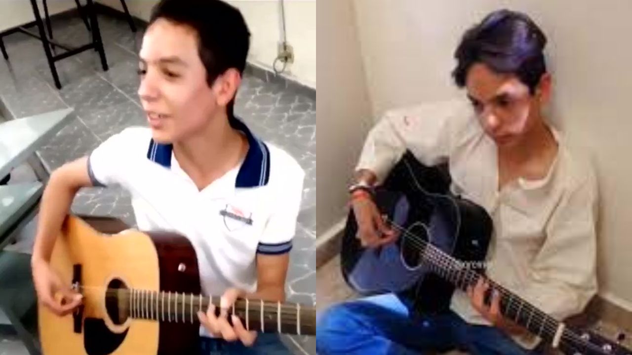 Natanael Cano comenzó haciendo covers de las canciones de Ariel Camacho. Foto: Redes sociales