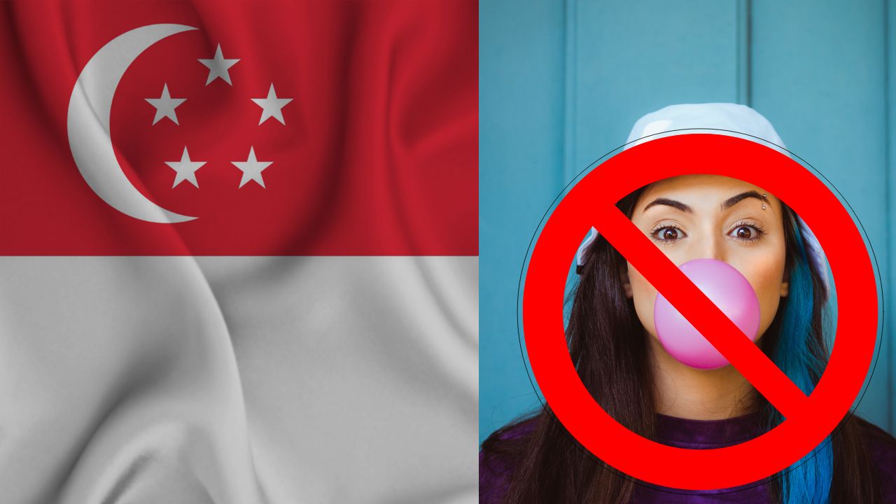 Imagen de ¿En qué país se prohíbe mascar Chicle?, ¿Por qué es prohibido el consumo del producto?