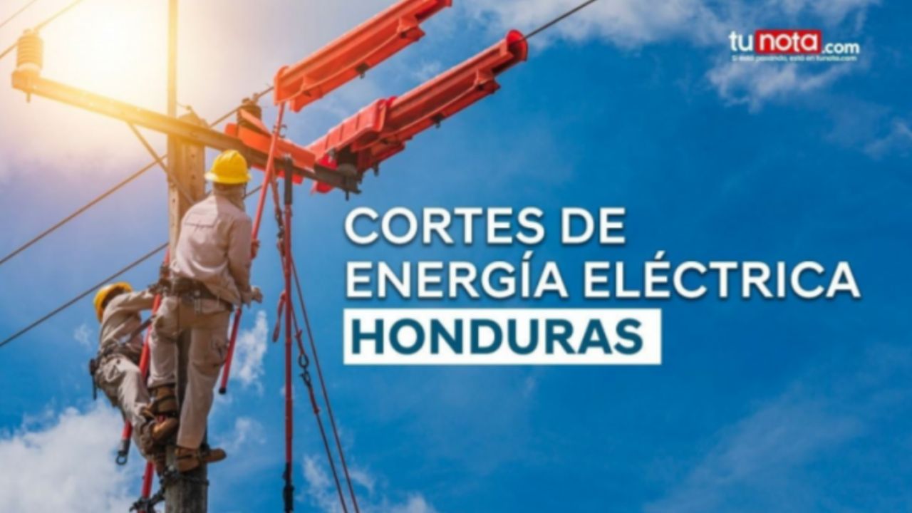 Imagen de Corte de luz con horarios programados en Honduras para el domingo 4 de junio
