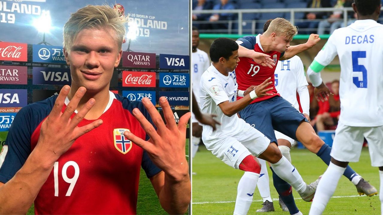 Imagen de Honduras vs Noruega, ¿cómo fue el partido en el que Erling Haaland anotó 9 goles?