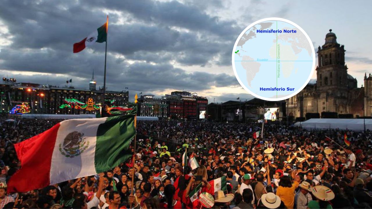¿México está en el hemisferio Norte o Sur?, ¿cuál es su ubicación? Imagen de ¿México está en el hemisferio Norte o Sur?, ¿cuál es su ubicación?