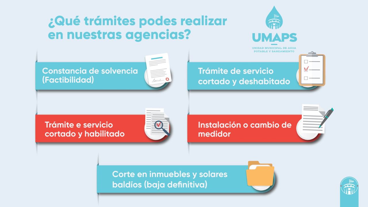 Trámites que puedes realizar en sucursales de la UMAPS en la capital Imagen de Trámites que puedes realizar en sucursales de la UMAPS en la capital