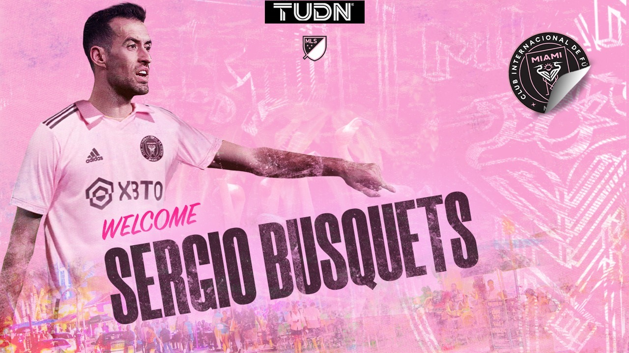 Busquets anunció que jugaría con Messi en Estados Unidos. Foto: TUDN