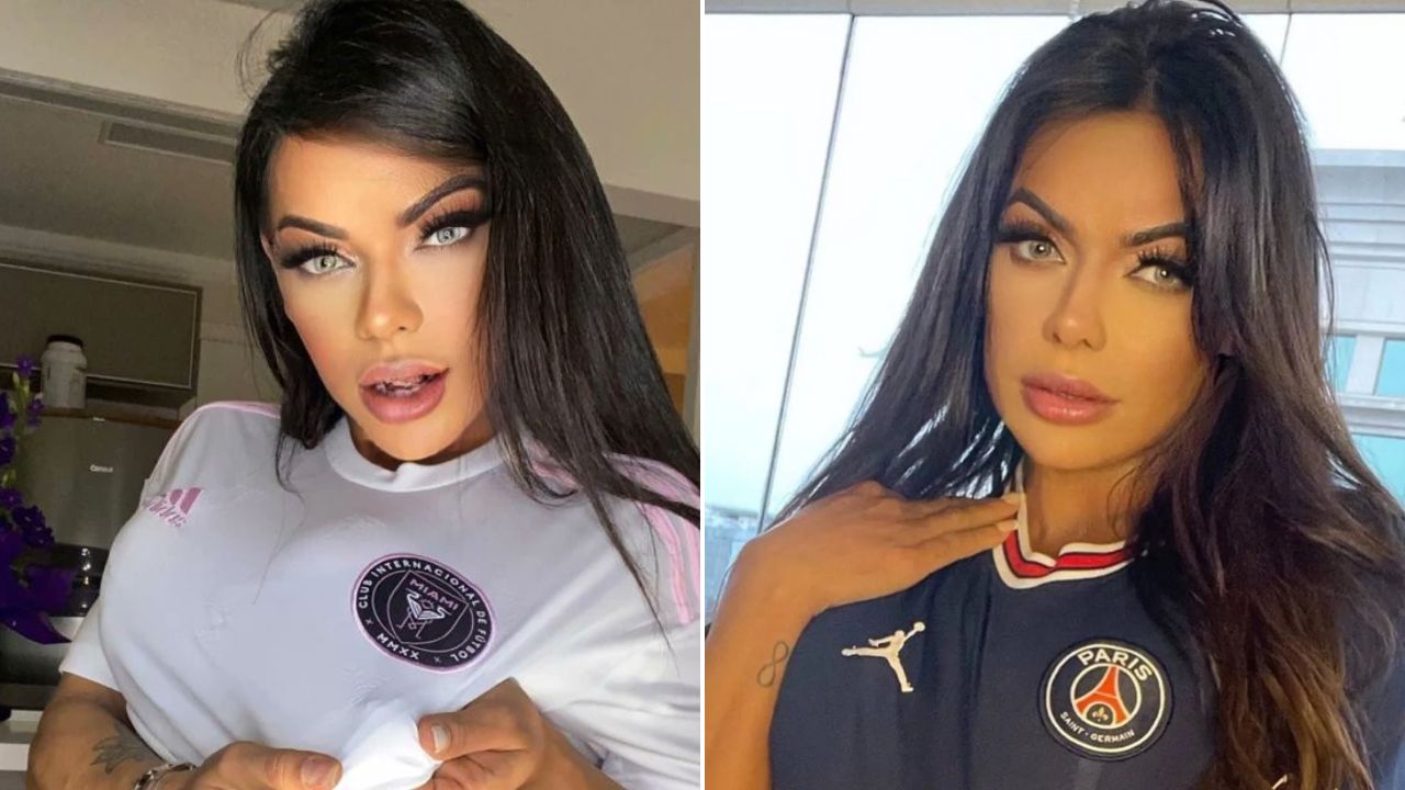 Inclusive, en sus redes sociales, Cortez suele publicar fotos posando camisetas de fútbol. Foto: Pasión Fútbol, Publimetro