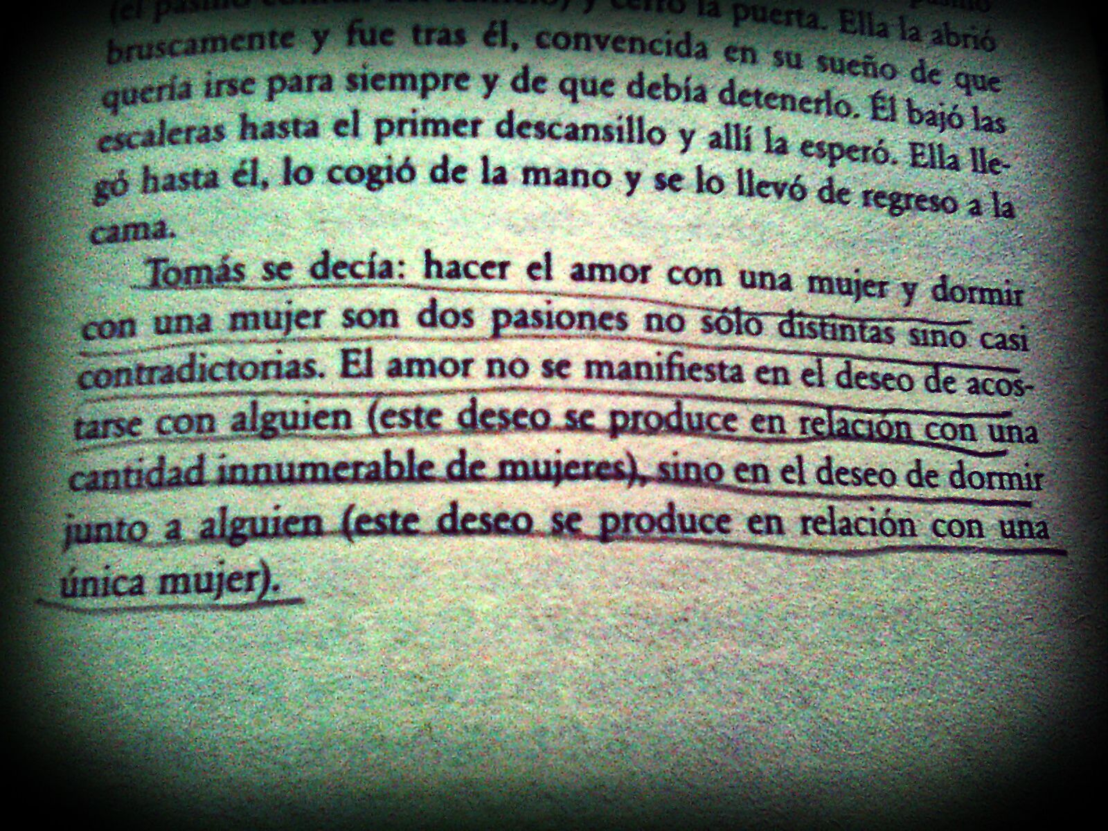 Fragmento de 'La insoportable levedad del ser'. Foto: Pinterest
