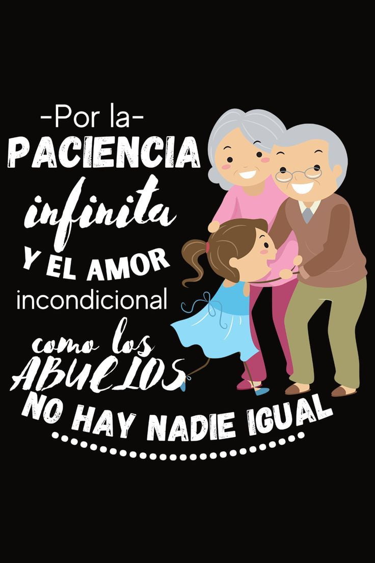 El amor de los abuelos es inigualable. Foto: Cortesía