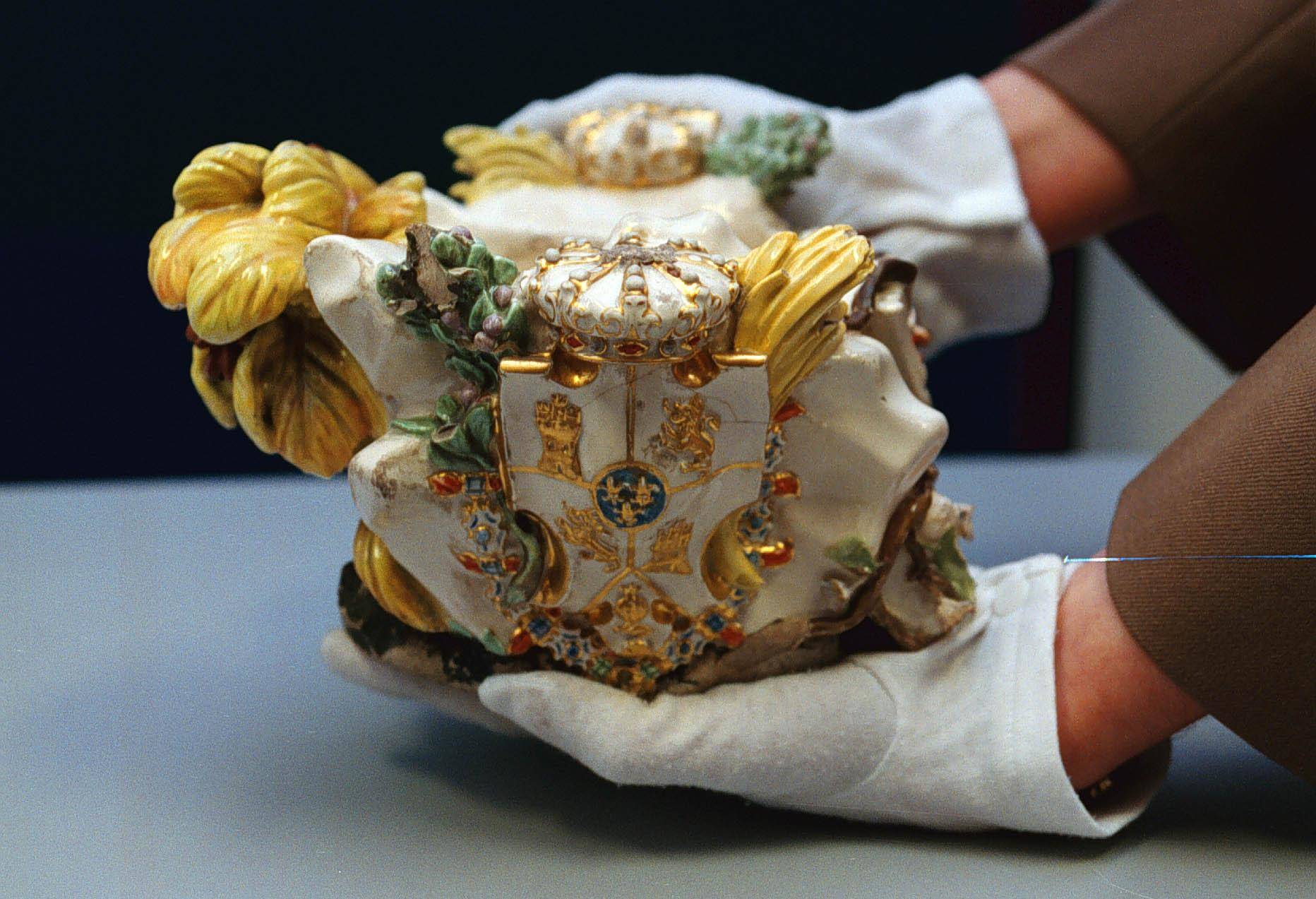El florero de Llorente se encuentra en el Museo de la Independencia. Foto: Cortesía