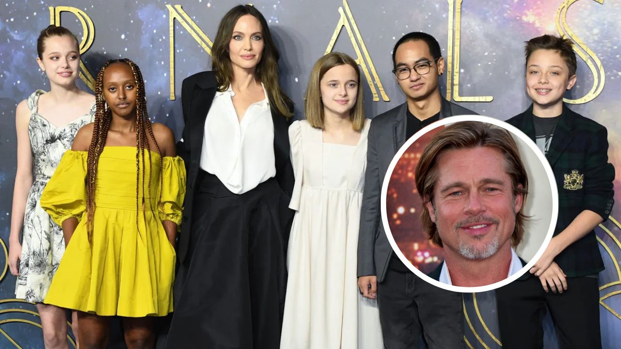 Imagen de Brad Pitt y sus hijos, ¿Quiénes son, cuáles son adoptados y cuántos años tienen?