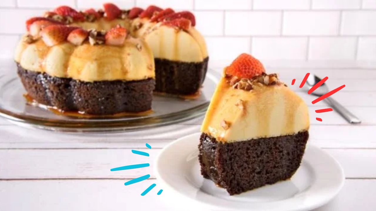 Imagen de Chocoflan receta, aprende a preparar un delicioso postre para endulzar la vida de amigos y familia