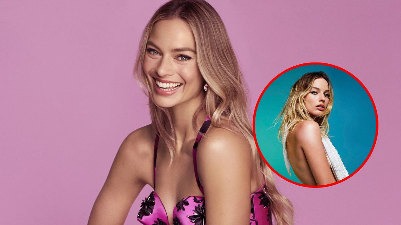 Imagen de Edad de Margot Robbie, la protagonista de la película Barbie junto Ryan Gosling