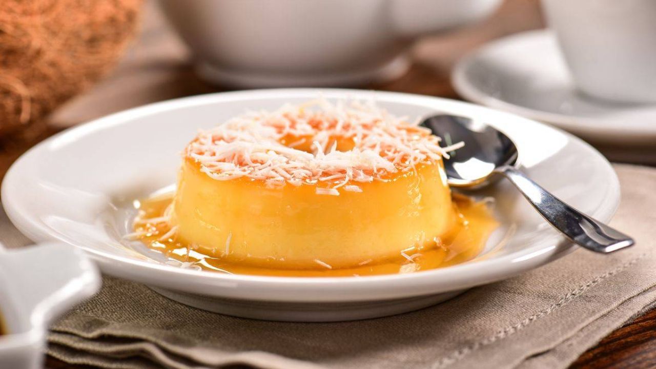 Imagen de Flan de coco receta fácil, sigue los pasos y realiza este postre casero
