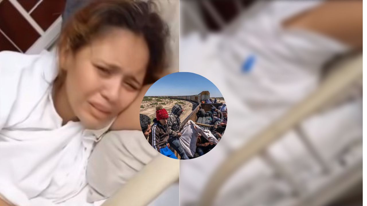 Imagen de Migrante hondureña pierde su pierna al caer de la 'bestia'; su madre pide ayuda para prótesis