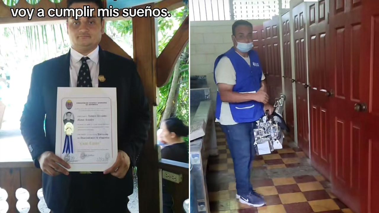 'Todo acabó': hondureño no encontró trabajo de su carrera y se dedica a fumigar Imagen de 'Todo acabó': hondureño no encontró trabajo de su carrera y se dedica a fumigar
