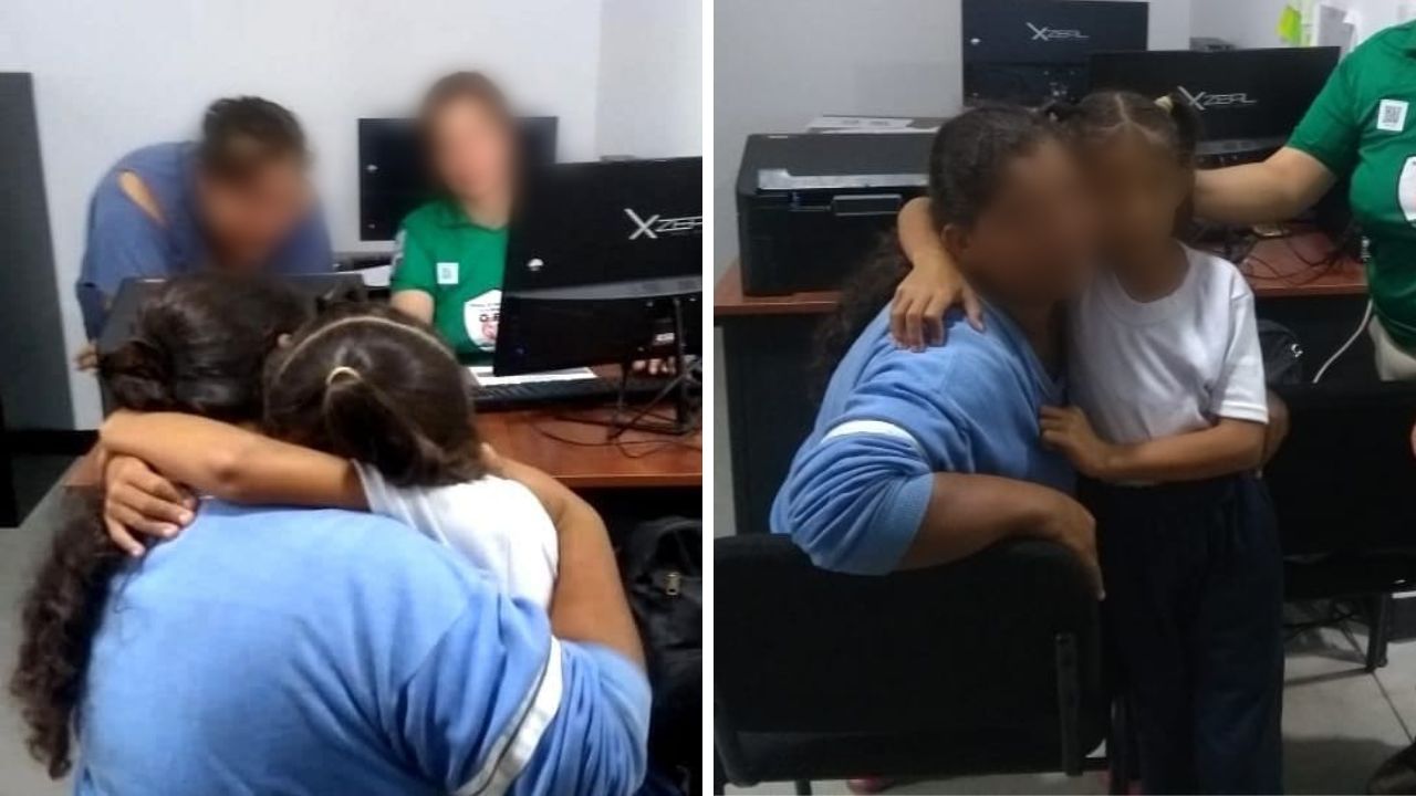 Hondureña se reúne con su hija tras perderla intentando subir a 'la bestia' Imagen de Hondureña se reúne con su hija tras perderla intentando subir a 'la bestia'