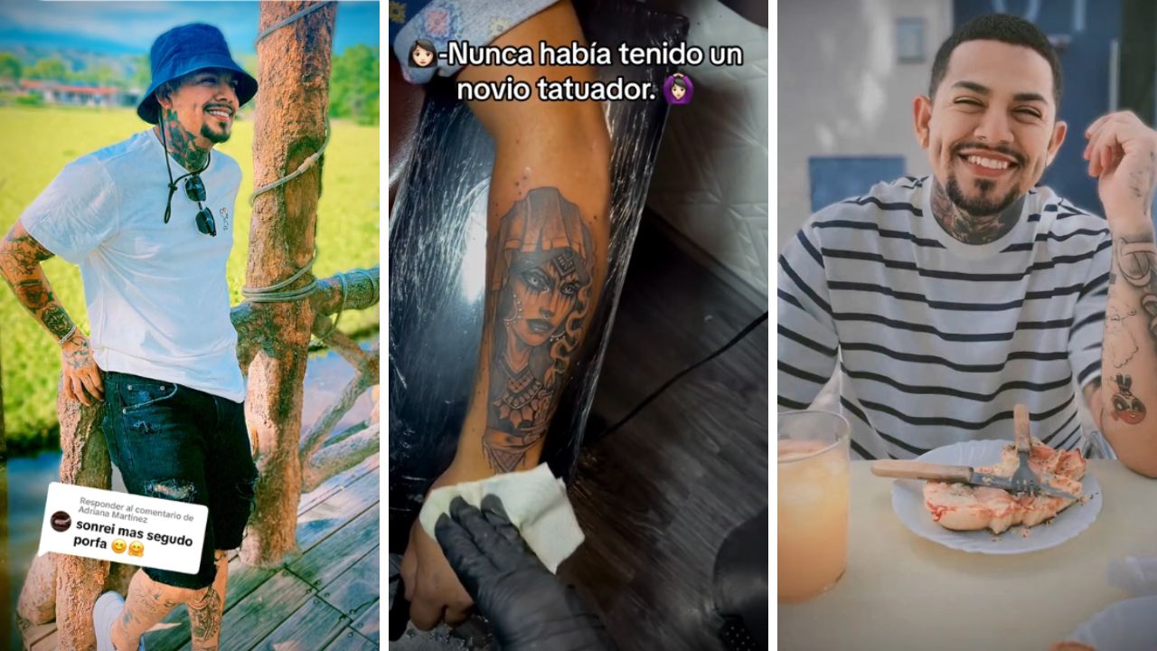 'Es guapísimo': tatuador hondureño conquista TikTok con sus diseños y sonrisa Imagen de 'Es guapísimo': tatuador hondureño conquista TikTok con sus diseños y sonrisa