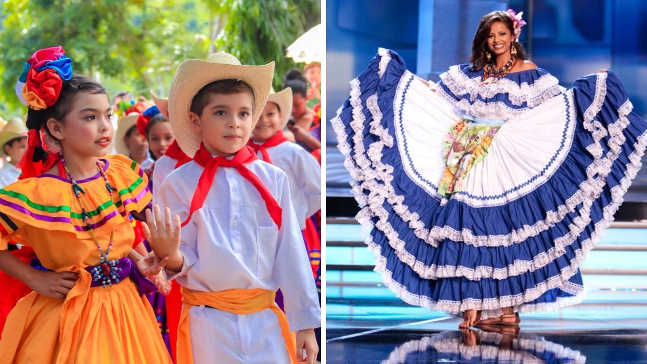 Traje de india bonita Honduras, ideas de traje típico para mujeres y niñas Imagen de Traje de india bonita Honduras, ideas de traje típico para mujeres y niñas