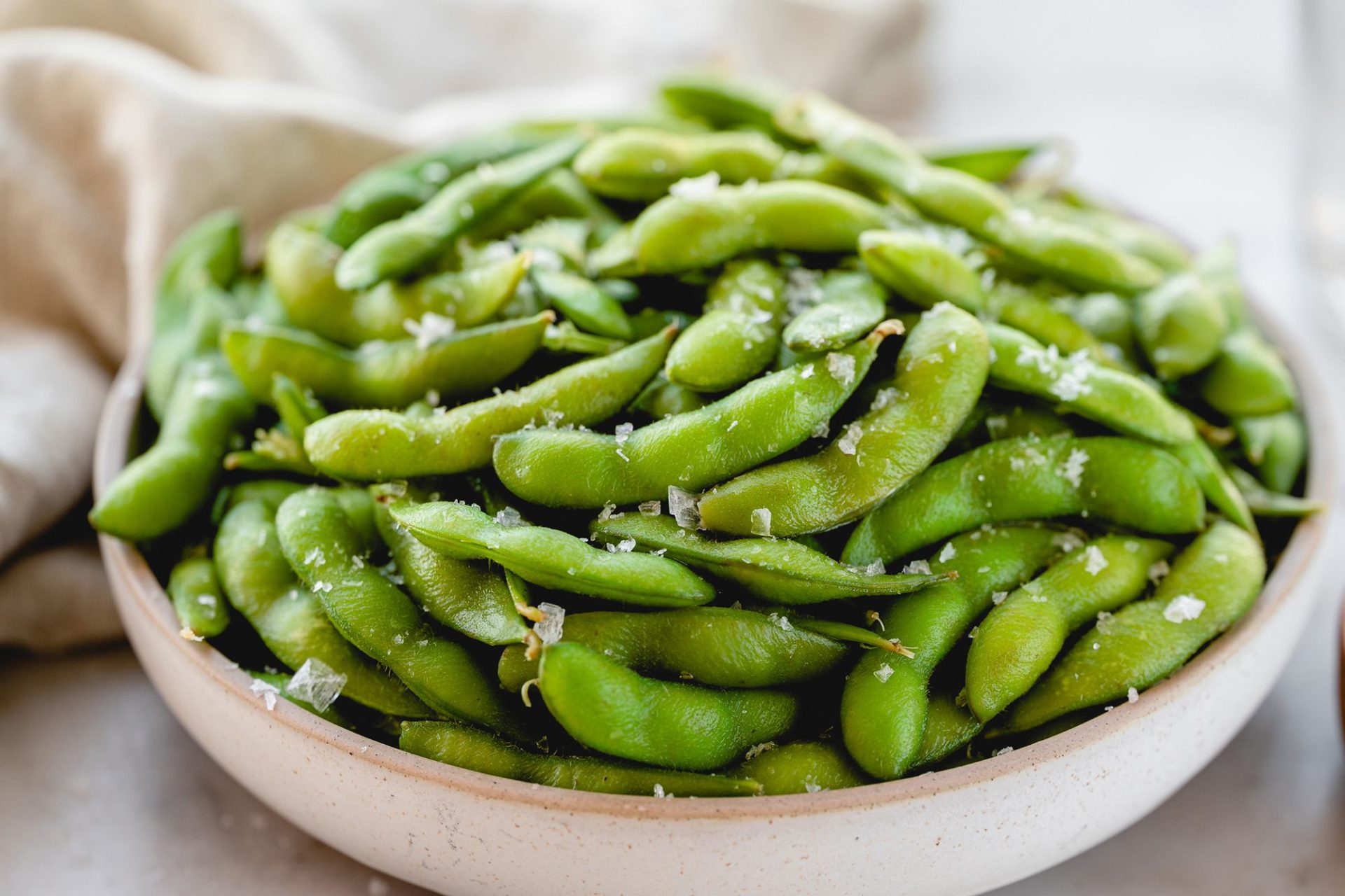 El edamame no requiere de mucha preparación. Foto: Better Homes and Gardens