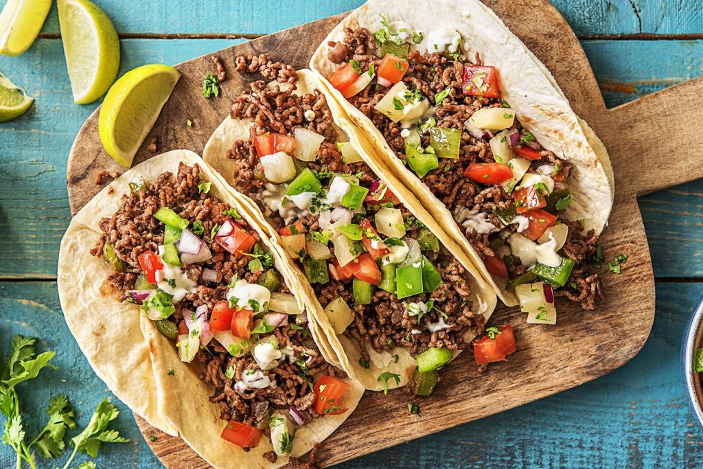 Los acompañantes de los tacos pueden ser opcionales. Foto: Cortesía