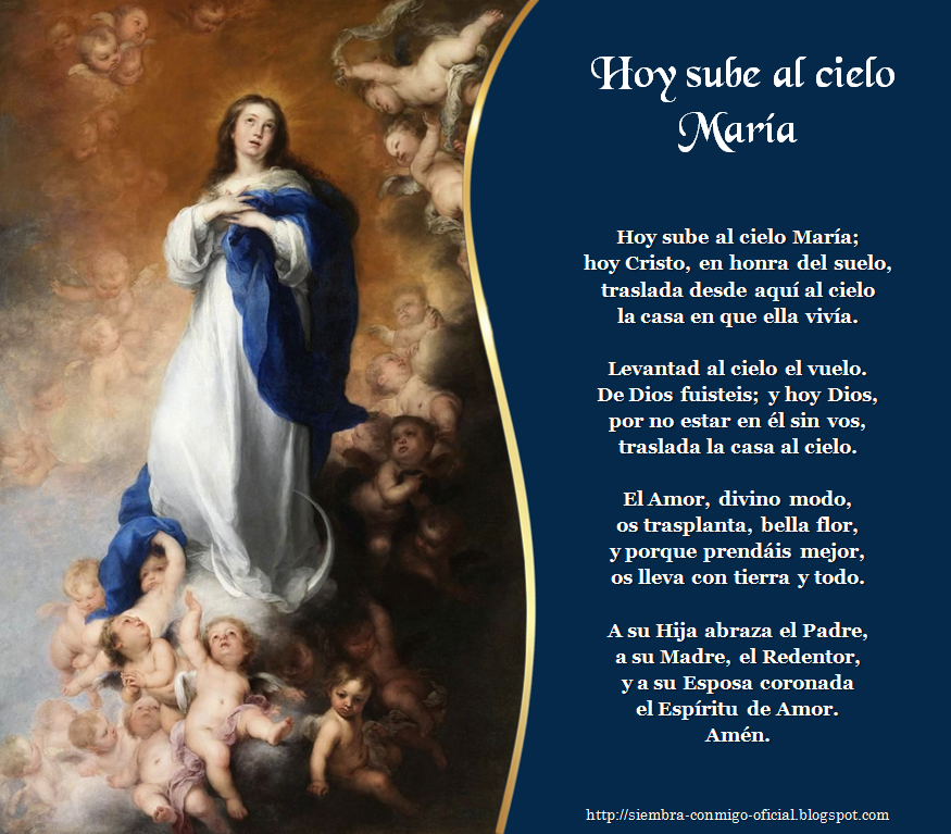 Oración para la Virgen María. Foto: Siembra Conmigo