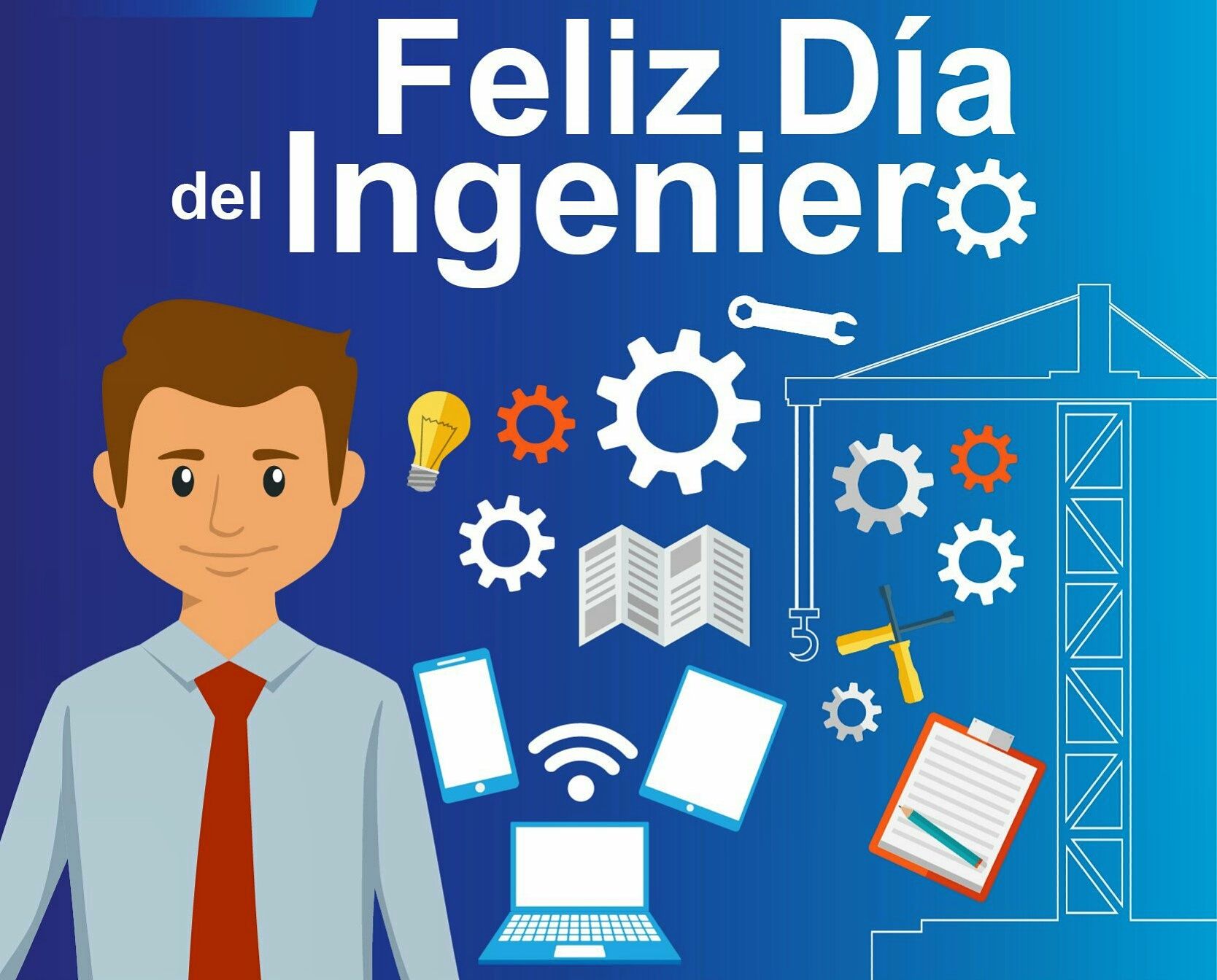 Los ingenieros contribuyen al desarrollo de la infraestrcutura del país. Foto: redes sociales
