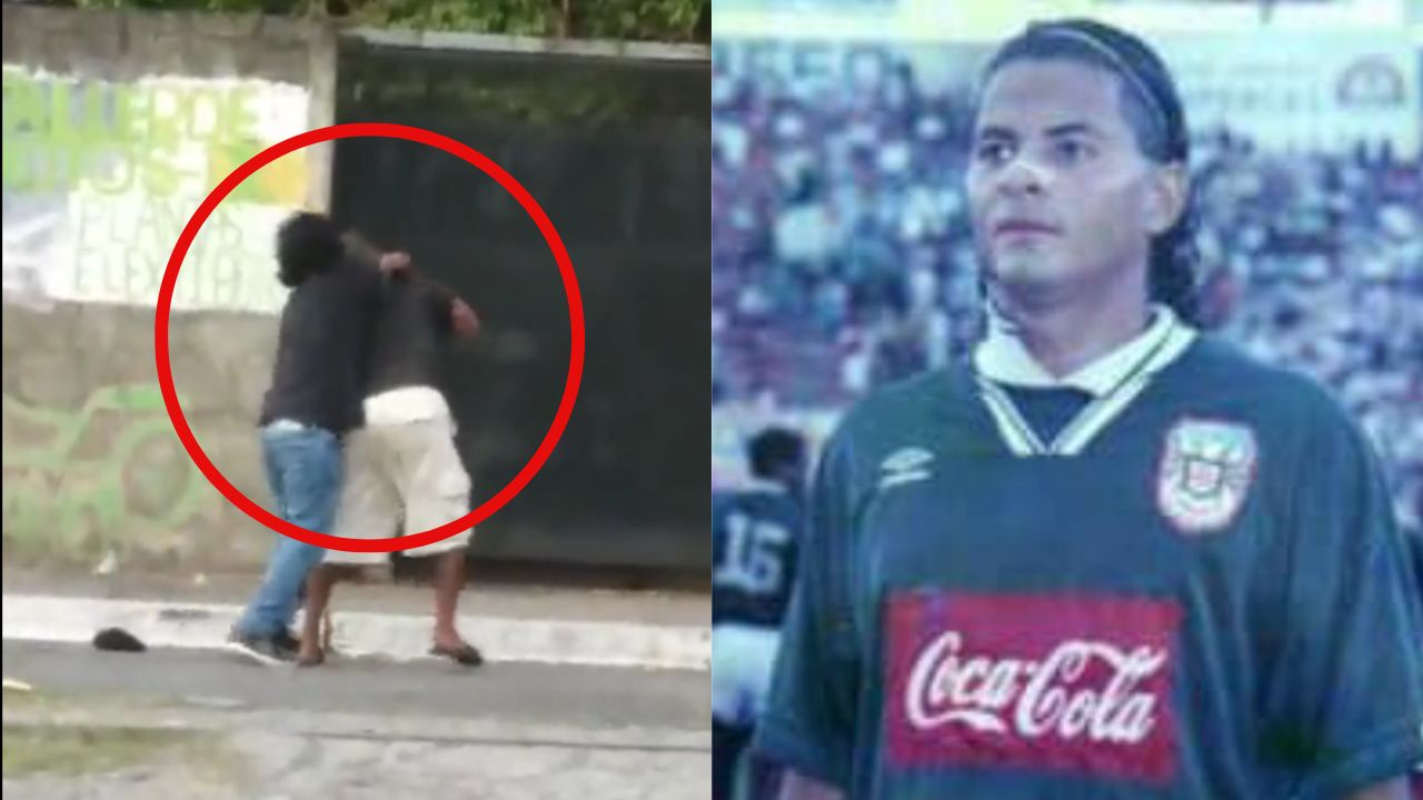 VIDEO: Exjugador de Marathón y Platense se va a los golpes con otro indigente en La Ceiba Imagen de VIDEO: Exjugador de Marathón y Platense se va a los golpes con otro indigente en La Ceiba
