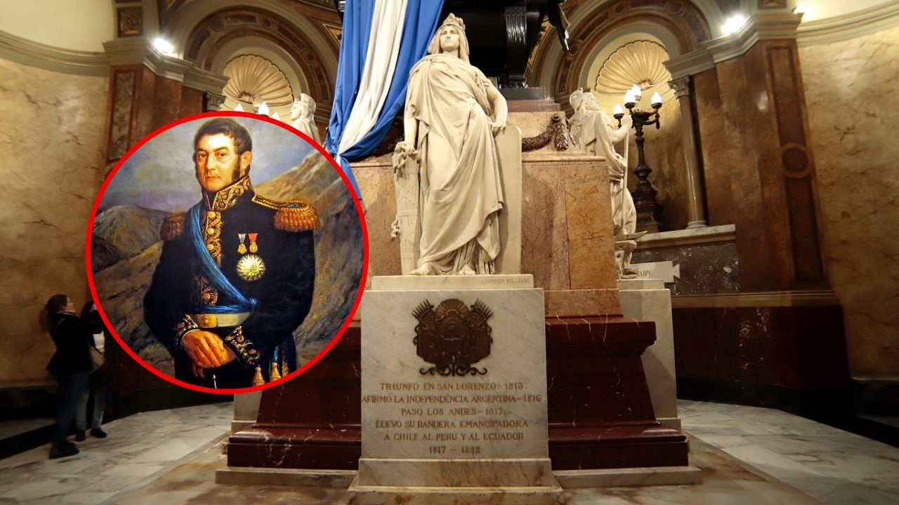 Imagen de ¿Dónde se encuentran los restos de San Martín?, el libertador de Argentina, Perú y Chile