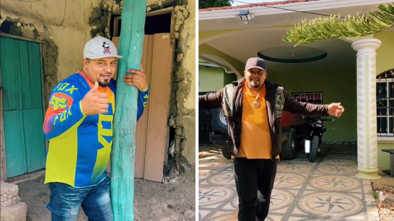 'Éramos pobres, pero felices': hondureño que se regresó de EE. UU. muestra su casa de niño Imagen de 'Éramos pobres, pero felices': hondureño que se regresó de EE. UU. muestra su casa de niño