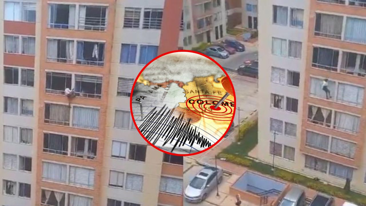Imagen de Mujer se lanza por temblor video, quién es y cómo sucedieron los hechos en Colombia