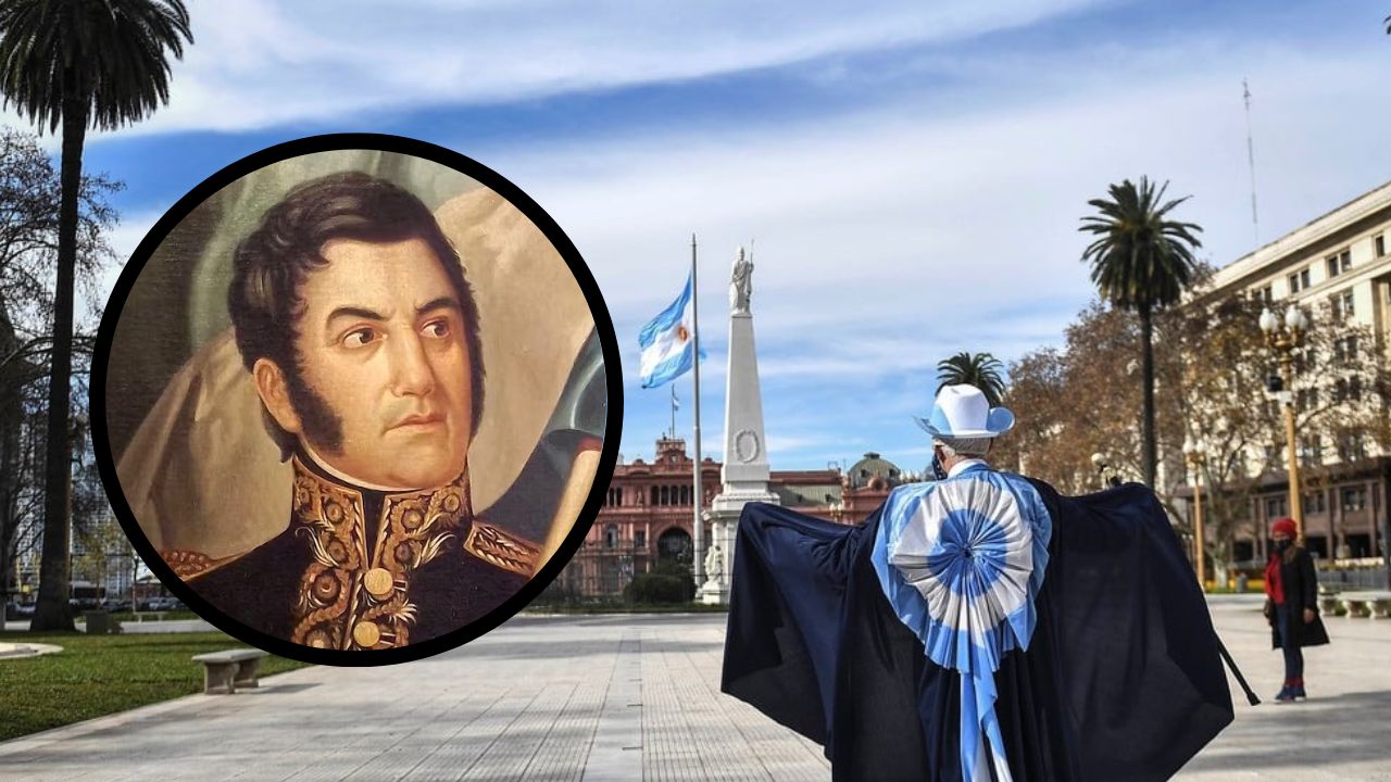 Imagen de ¿Se usa escarapela para el 17 de agosto? Argentina celebra la inmortalidad de José de San Martín