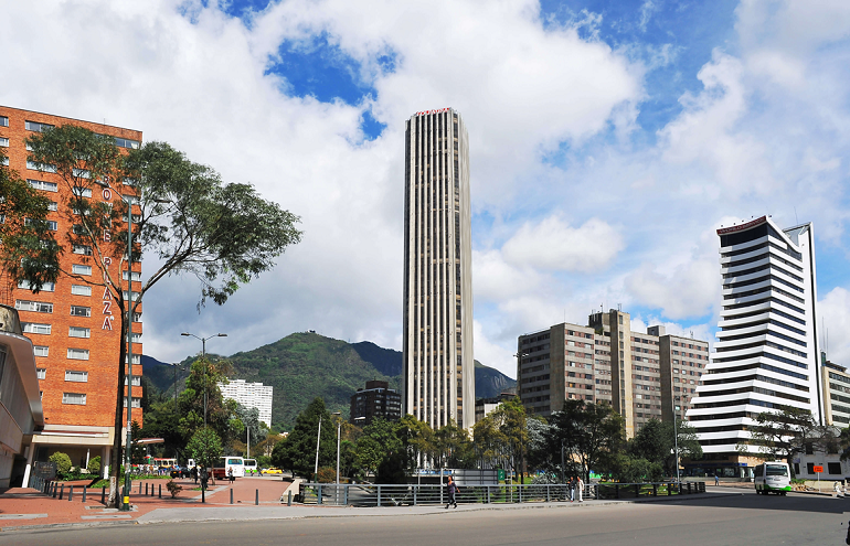 Torre Colpatria en Bogotá. Foto: Scotiabank