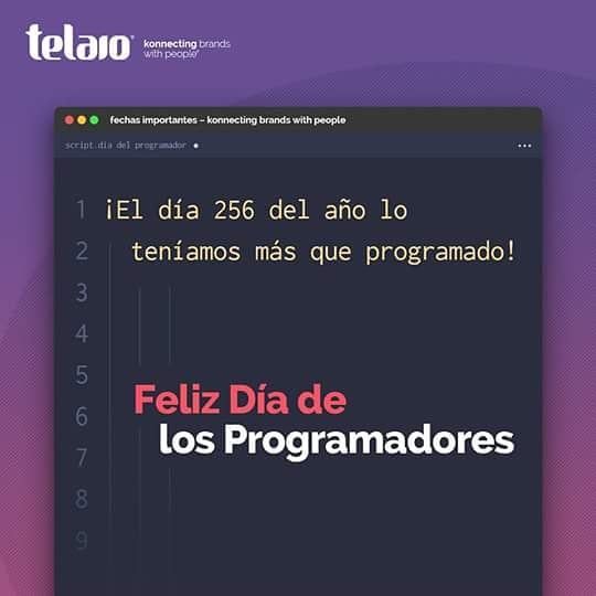 El día del programador se celebra la fecha 256 del año. Foto: redes sociales