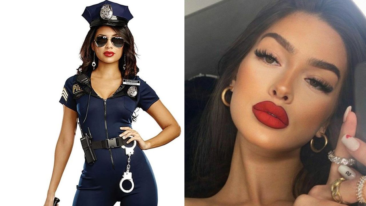 Maquillaje con labios rojos. Foto: Pinterest