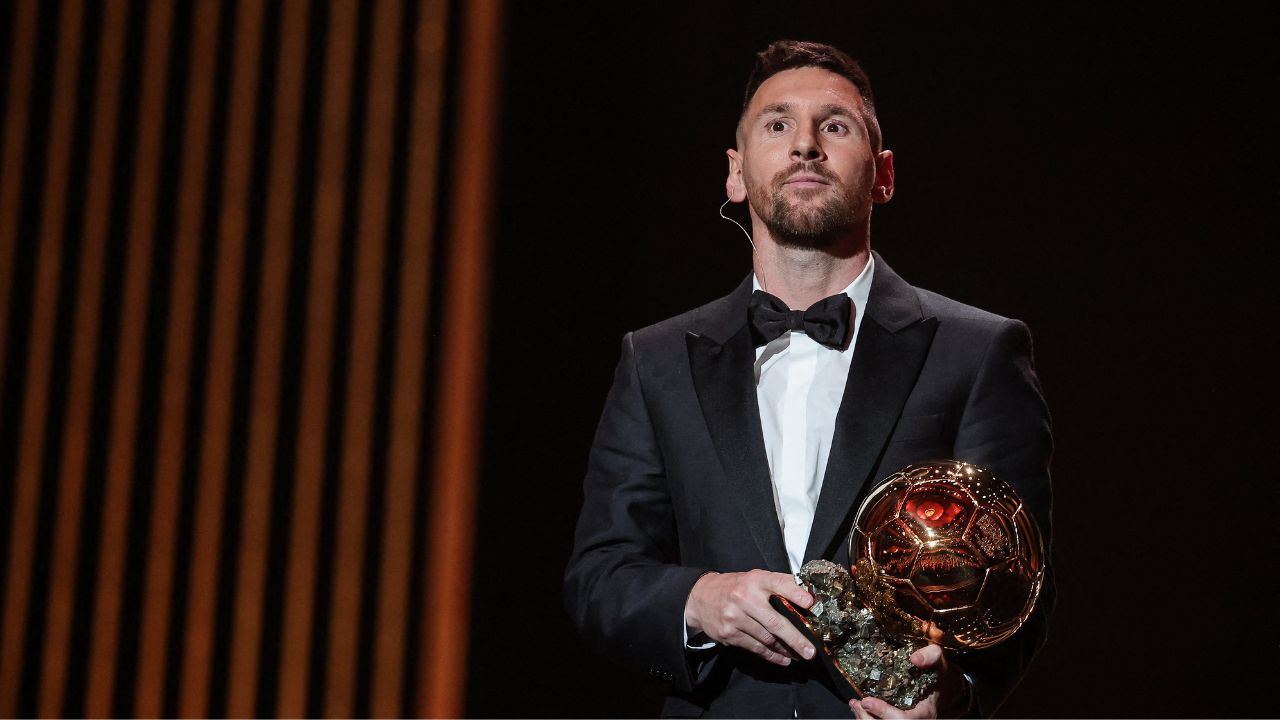 Imagen de Messi, de su primera Copa del Mundo a su octavo Balón de Oro