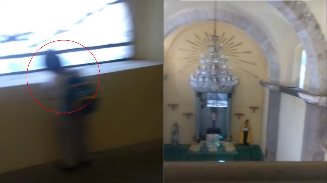 Imagen de ¿Fantasma? Aparece niño en una capilla y desaparece 'como si nada'