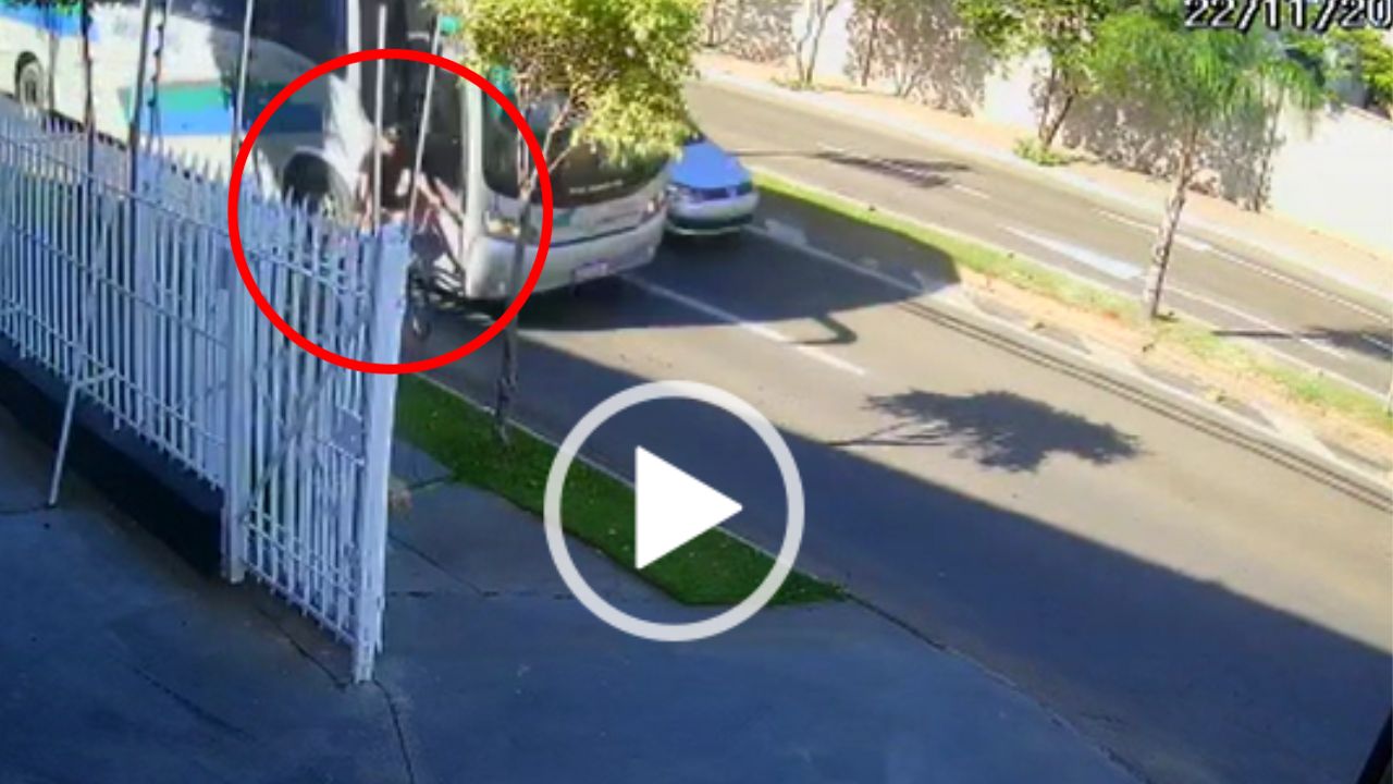 'Ciclista tem cabeca' video original: ¿De qué trata la grabación del accidente vial en Brasil? Imagen de 'Ciclista tem cabeca' video original: ¿De qué trata la grabación del accidente vial en Brasil?